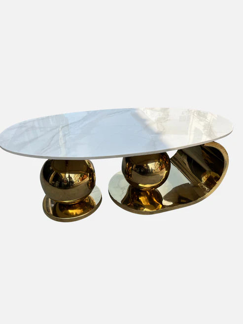 Curved Elegance Center Table