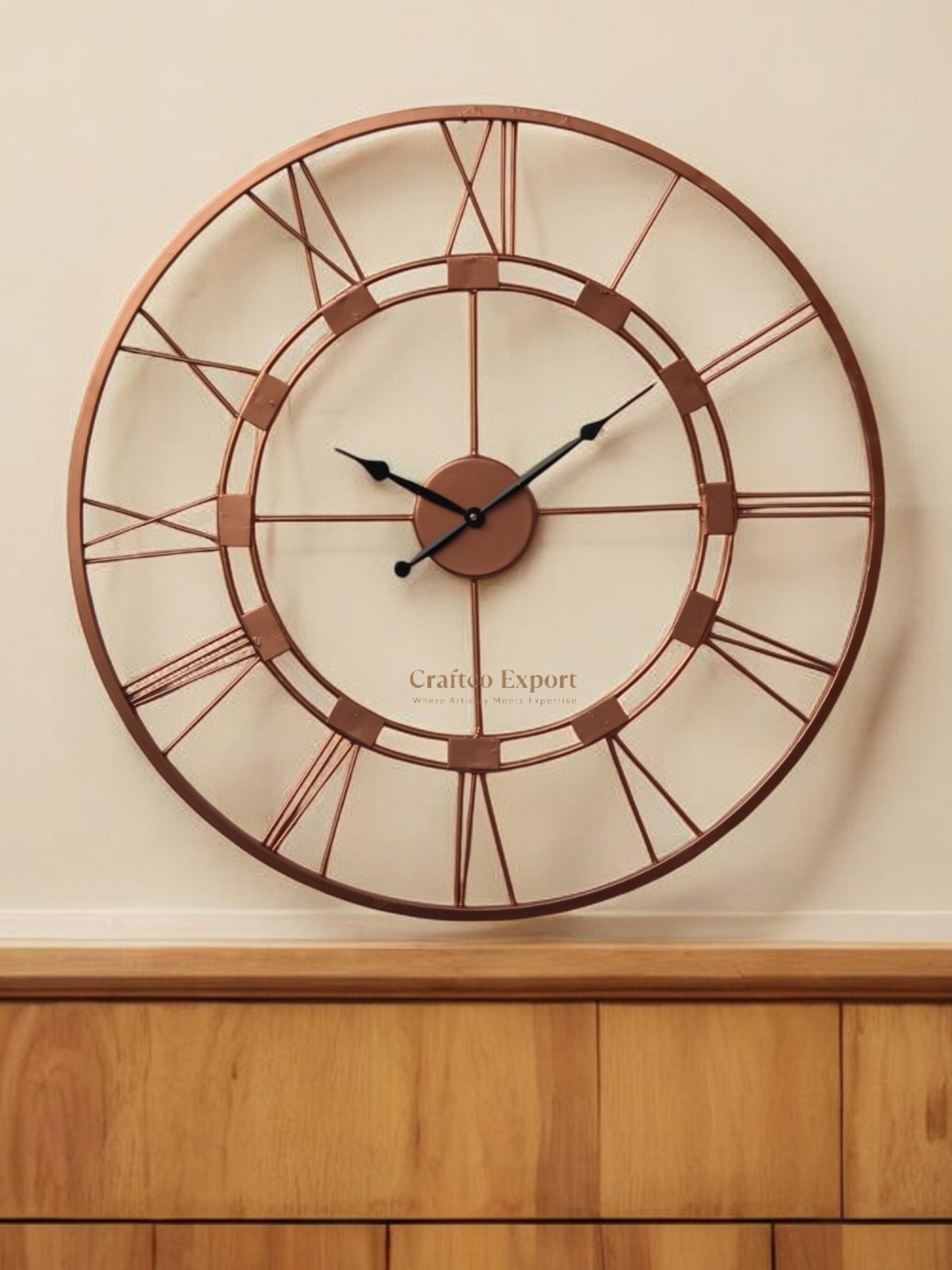 Unique Handcrafted Wall Clock