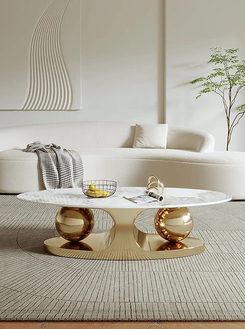 Craftco Export Golden Embrace Coffee Table