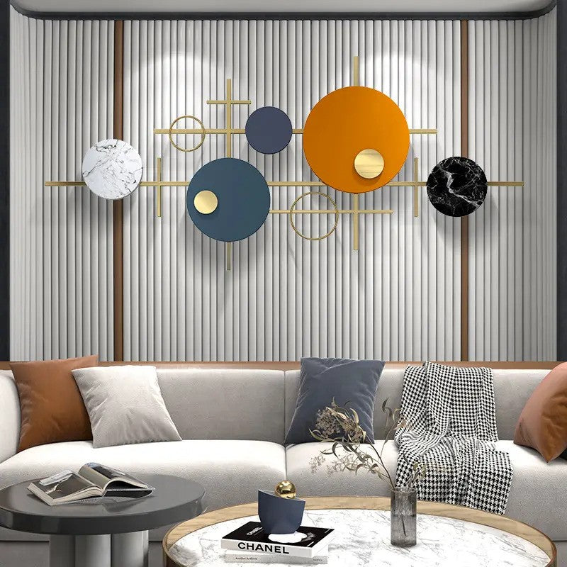 Colour Fusion Metal Wall Art