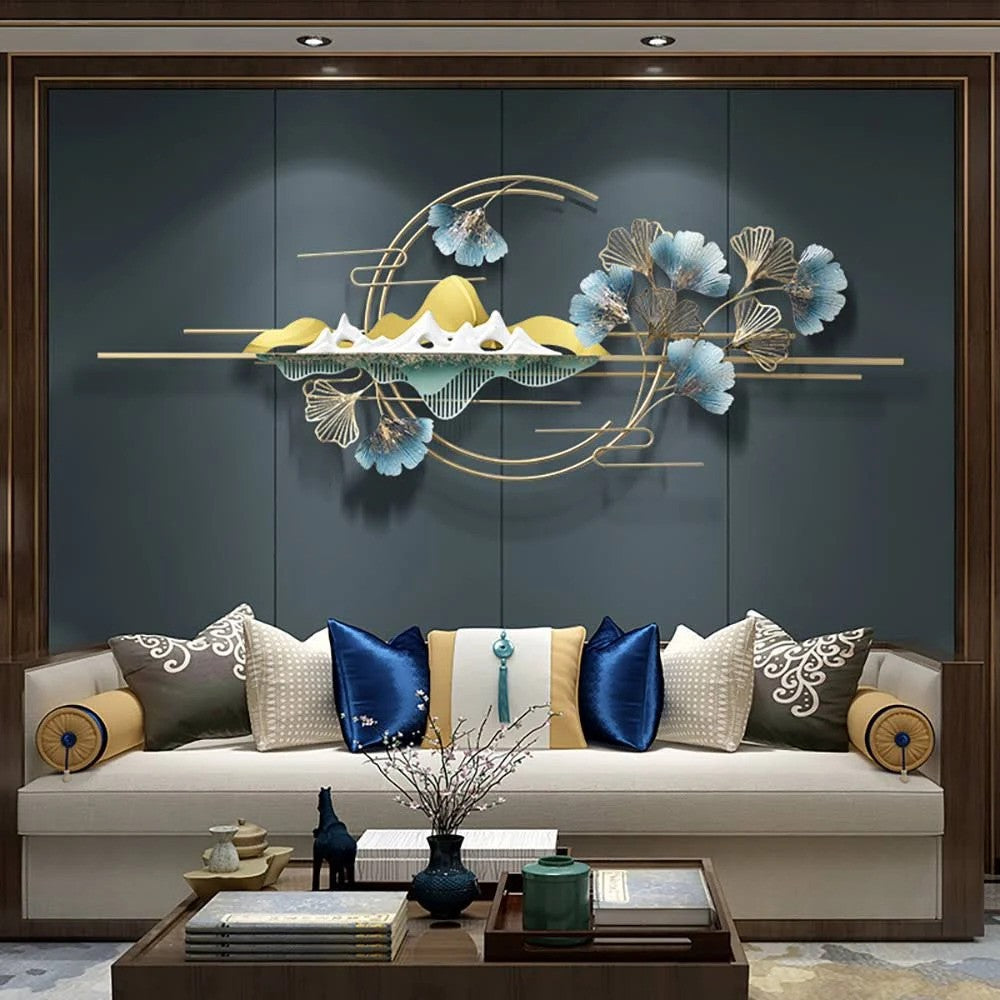 Fleur De Metal Wall Art