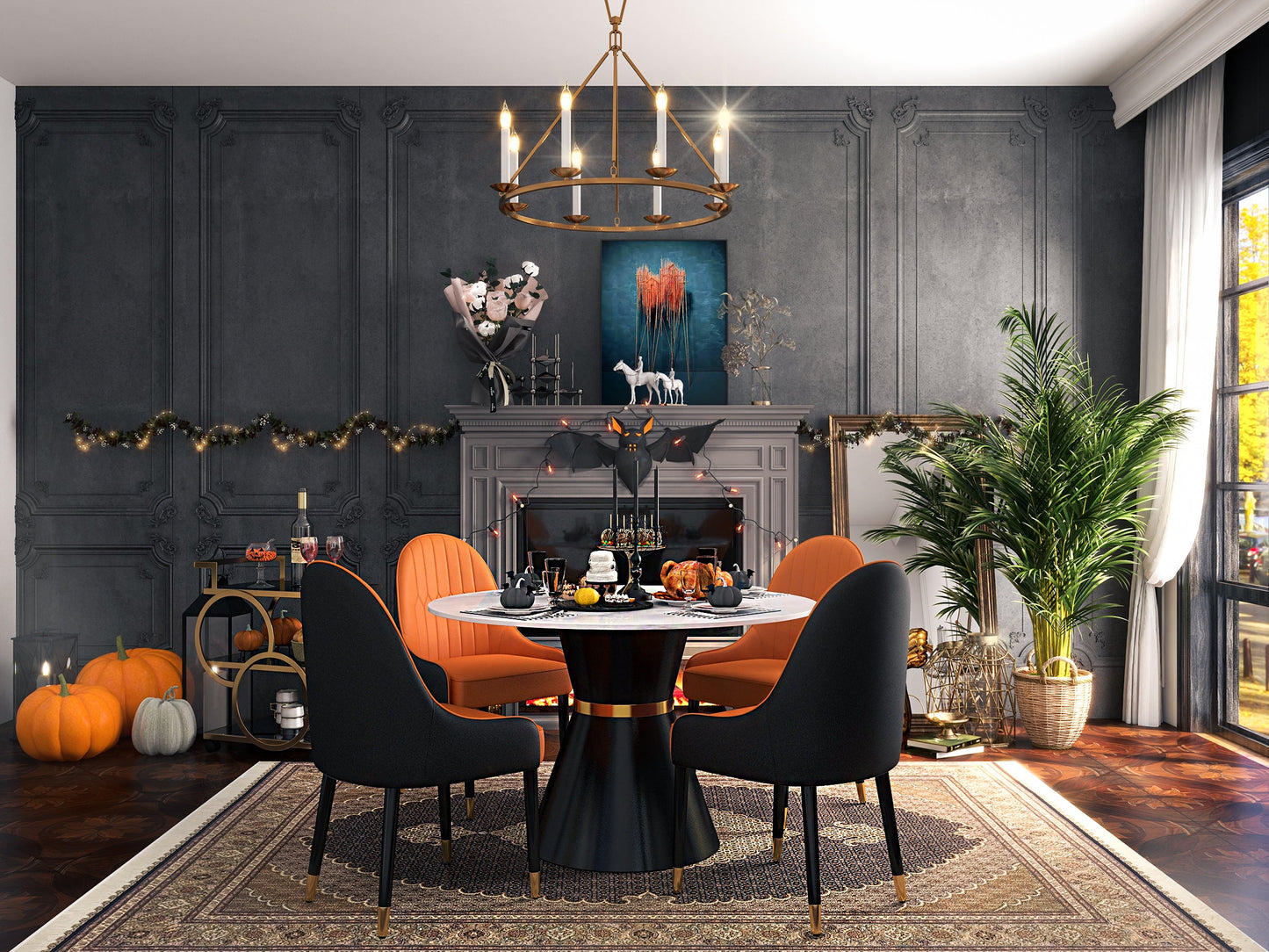 Round Dining Table
