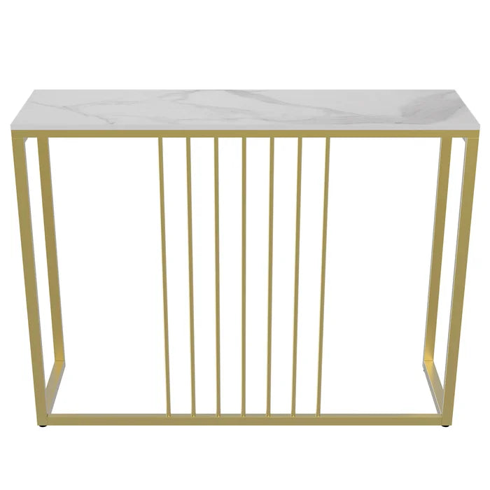 Odine Gold Console Table