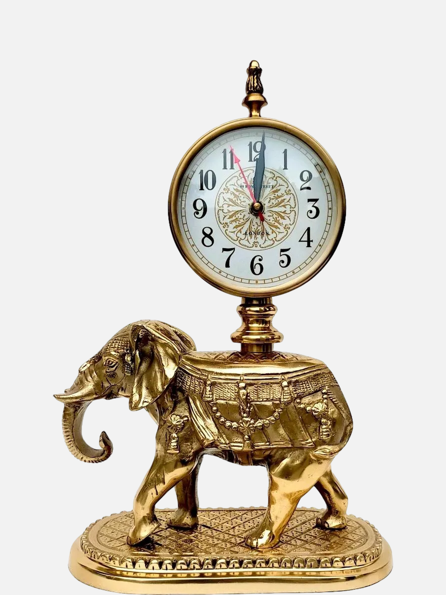 Elephant’s Antique Decorative Table Clock