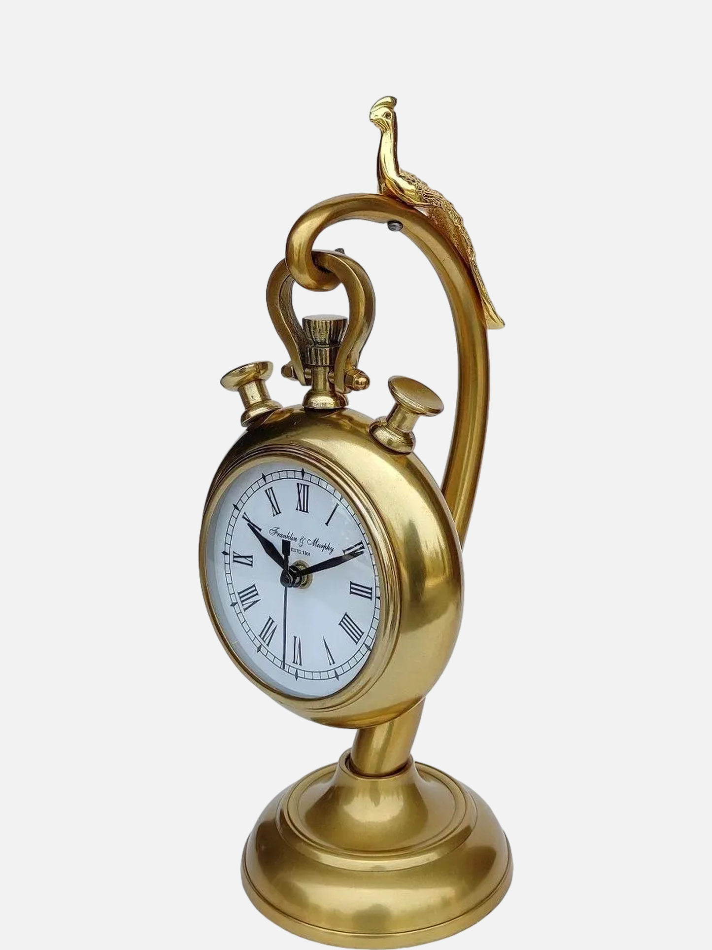 Antique Brass Clock