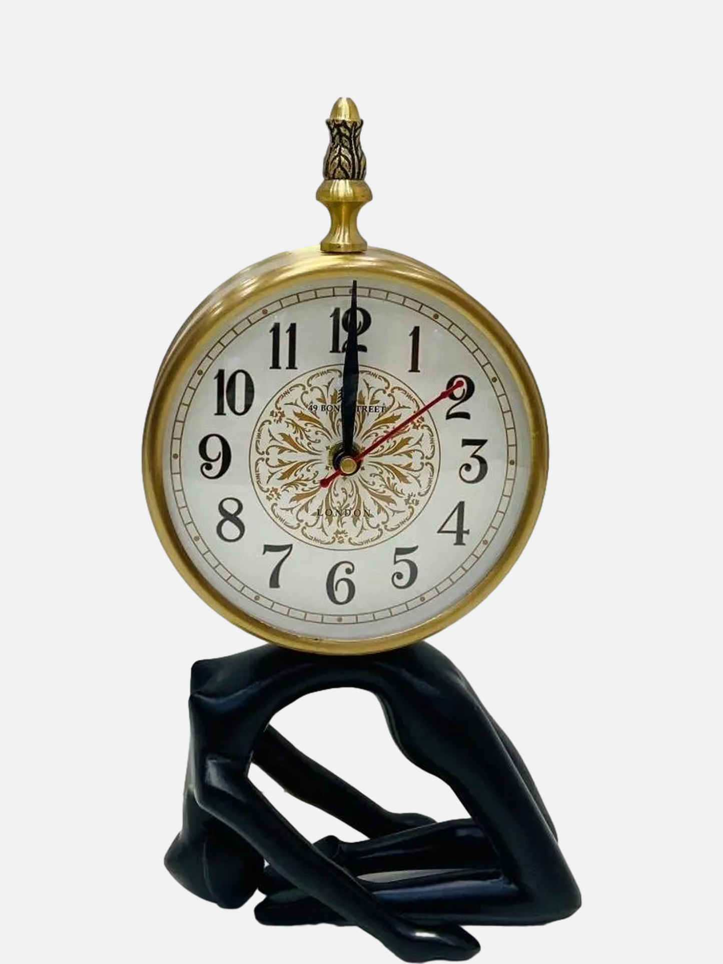 Rustic Sleek Decor Table Clock