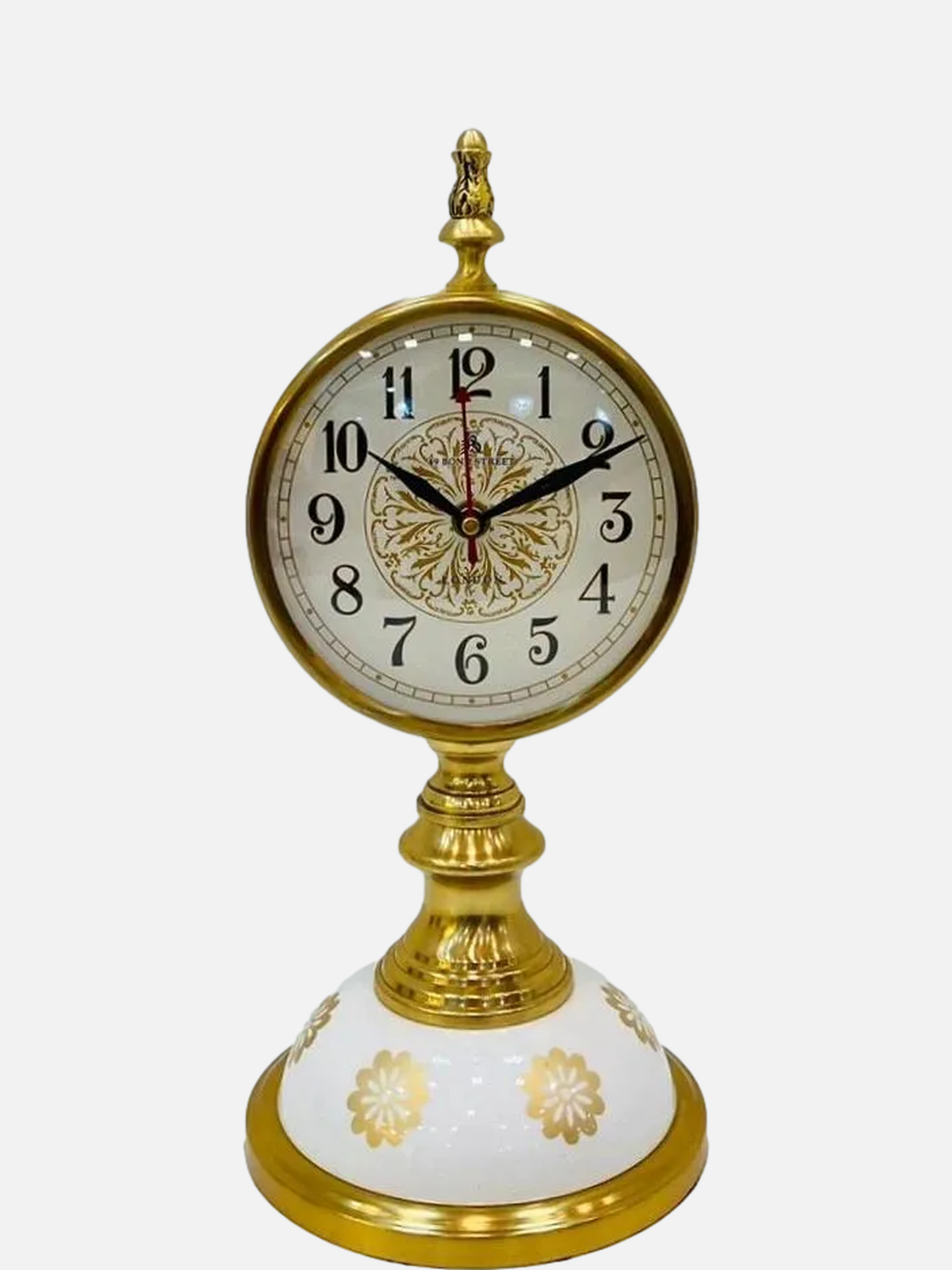 Golden Sands of Time Table Clock