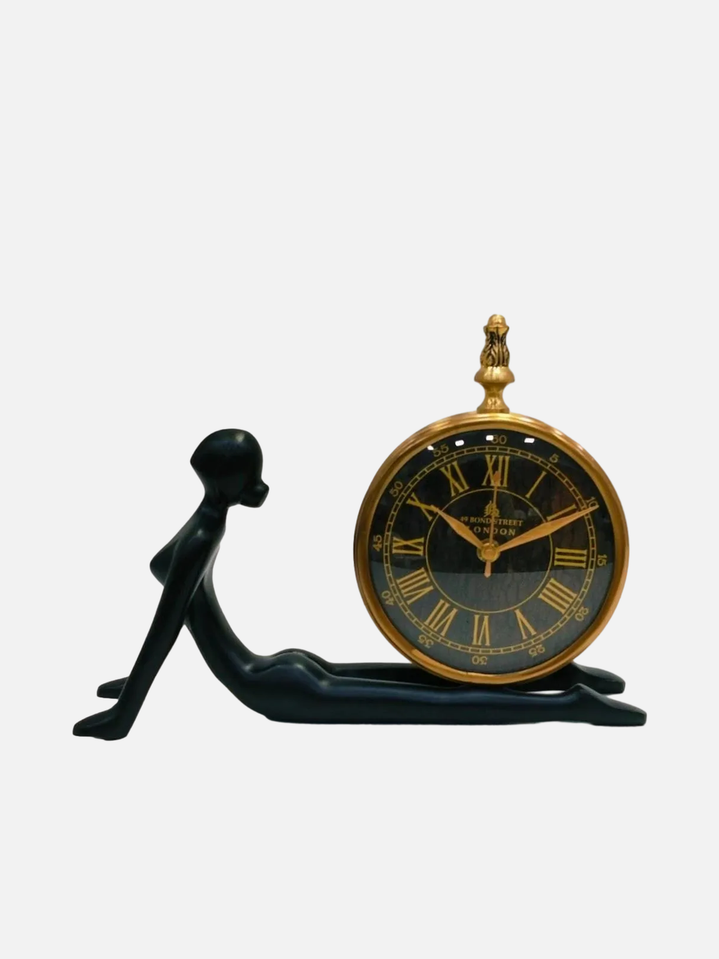 Metal Lady Art Design Clock