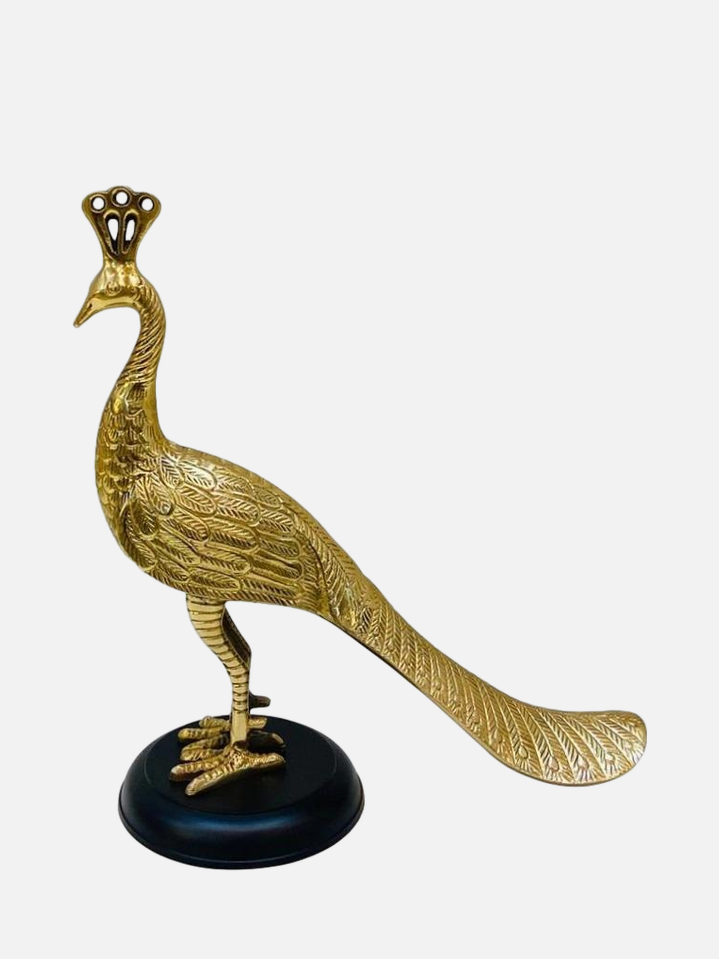 Handcrafted Peacock Statue