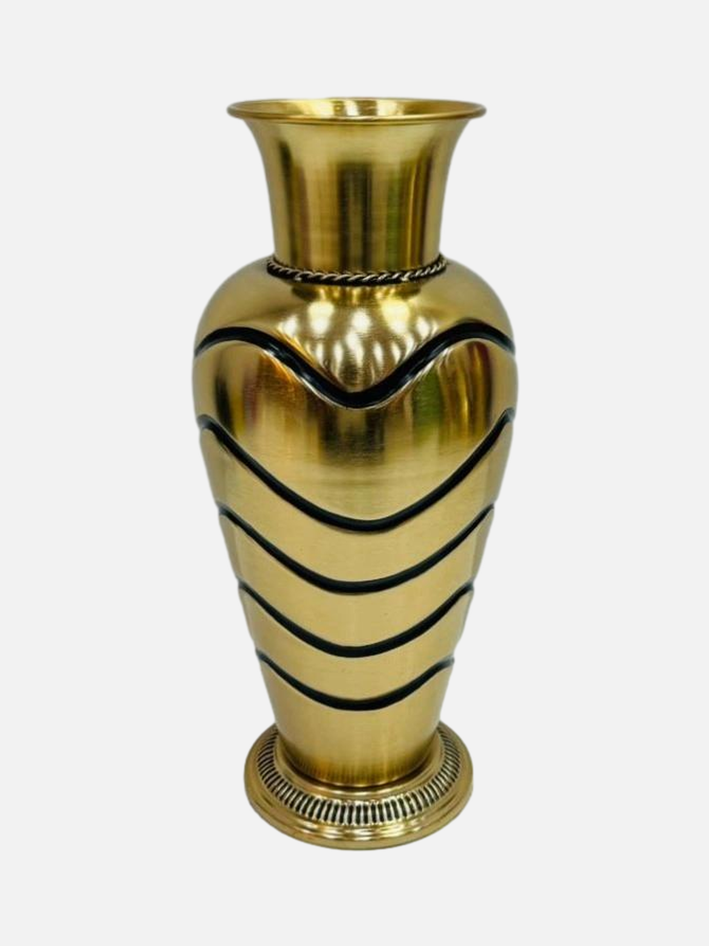 Artisan Metal Decor Vase