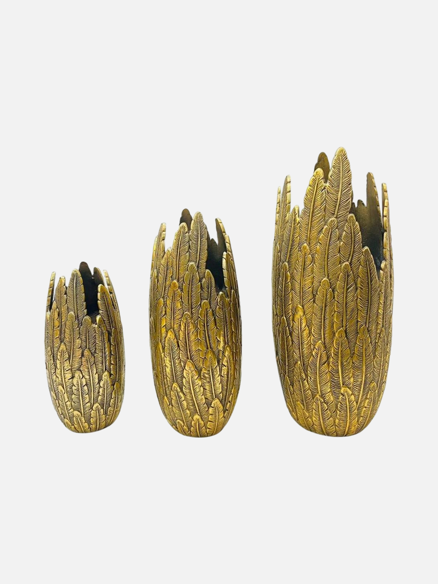 Crystal Reflections Luxe Glass Vases Set of 3