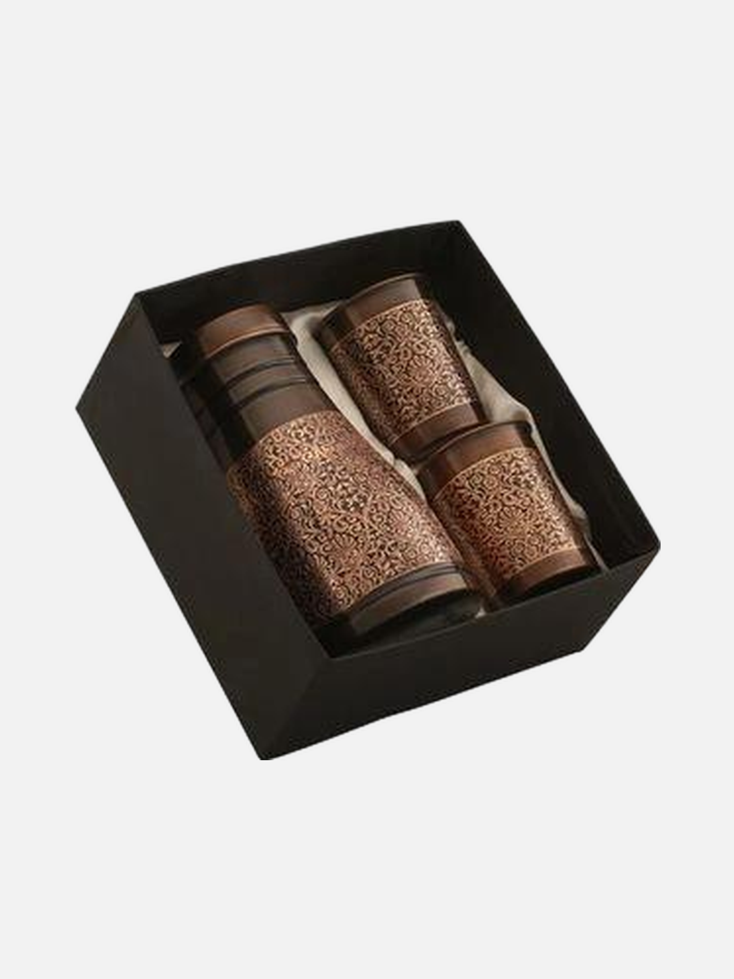 Timeless Copper Bottle and Glass Set