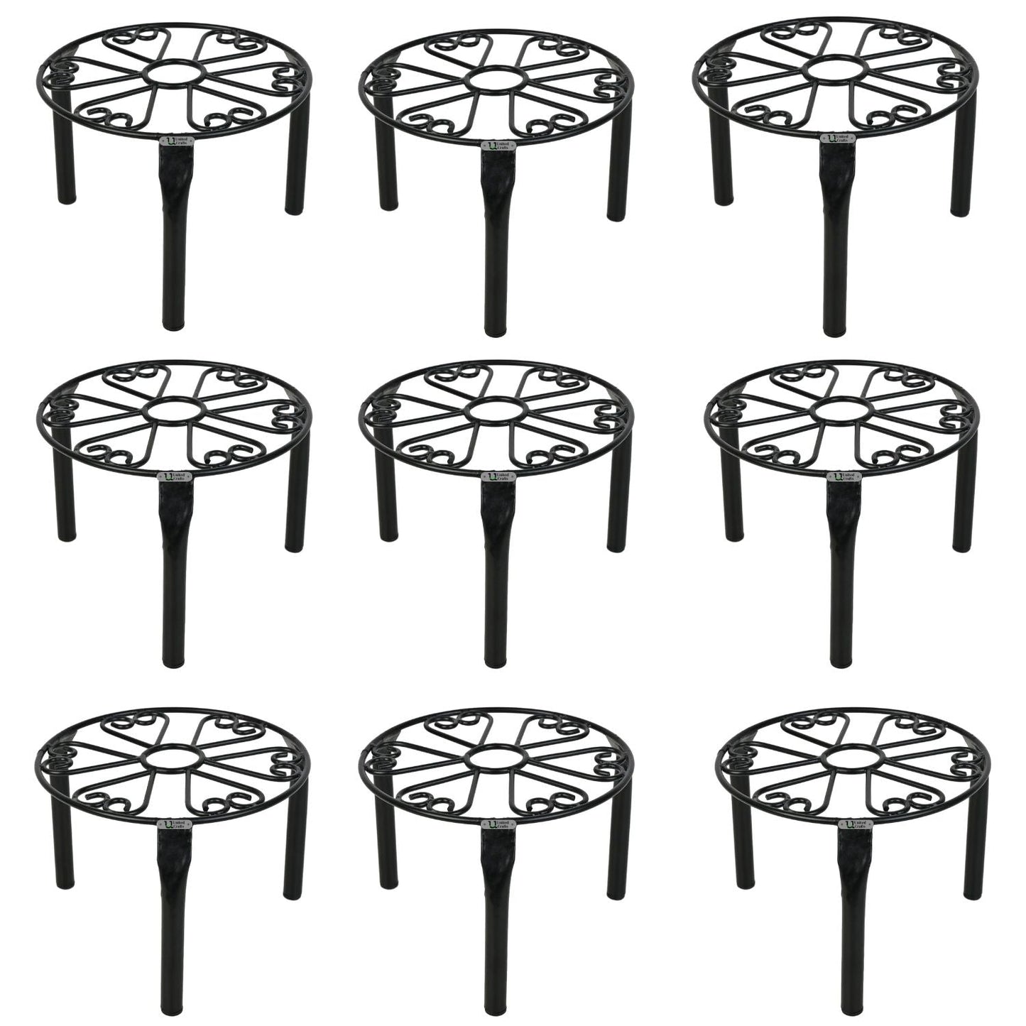 UnitedCrafts Trivia Metal Pot Stand High Quality & Unique Design