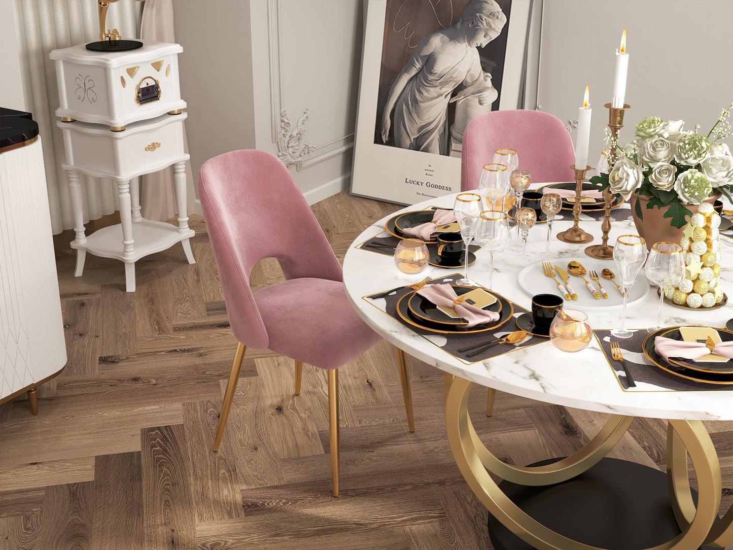 Round Dining table