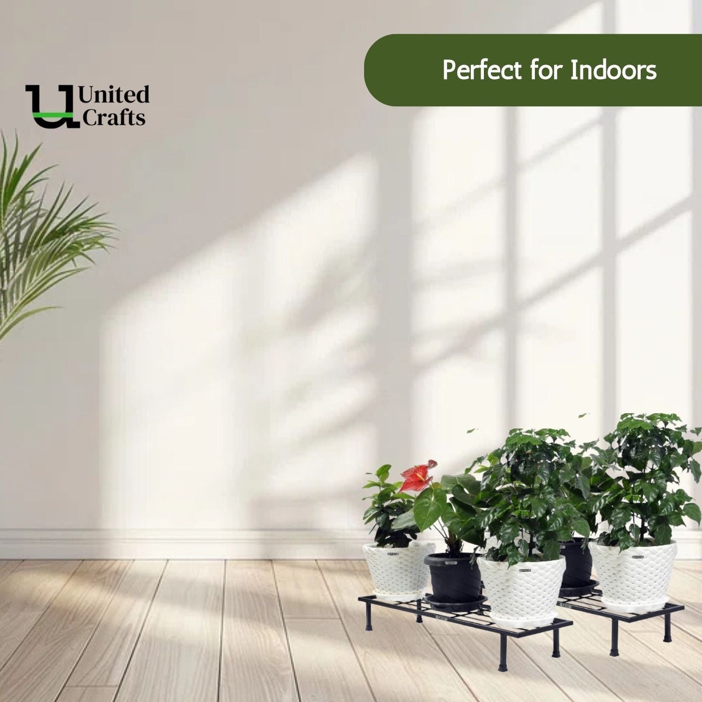 United Crafts Classy Gamla Pot Stand High-Quality